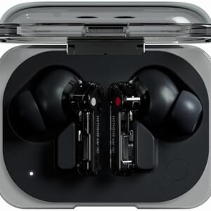 Nothing Ear (a) Wireless Earbuds, 45dB Hybrid Noise Cancelling Earbuds, Hi-Res Audio, Advanced Equaliser, Dual Connect, 6 Mics, 42.5H Playtime Ear Buds Wireless Bluetooth, Black